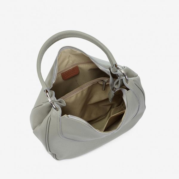 Женская сумка ViCo из натуральной кожи серого цвета 1038431 gray фото