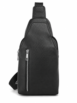 Мужская кожаная сумка через плечо ViCo черная 19&times;32&times;4 см m1020911 blk фото