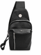 Чоловіча шкіряна сумка через плече ViCo чорна 19&times;32&times;4 см m1020911 blk фото 4