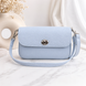 Элегантный женский клатч ViCo из натуральной кожи флотар голубой 1035331 light blue фото 7