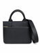 Женская кожаная сумка ViCo с широким ремнем, черная 1035121_gold blk фото 5