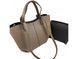 Стильная женская кожаная сумка на плечо цвета темный тауп ViCo 1037541 dark taupe фото 3