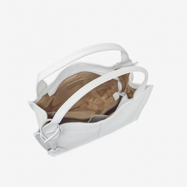 Сумка-шоппер кожаная женская белая ViCo 1013621_s white фото