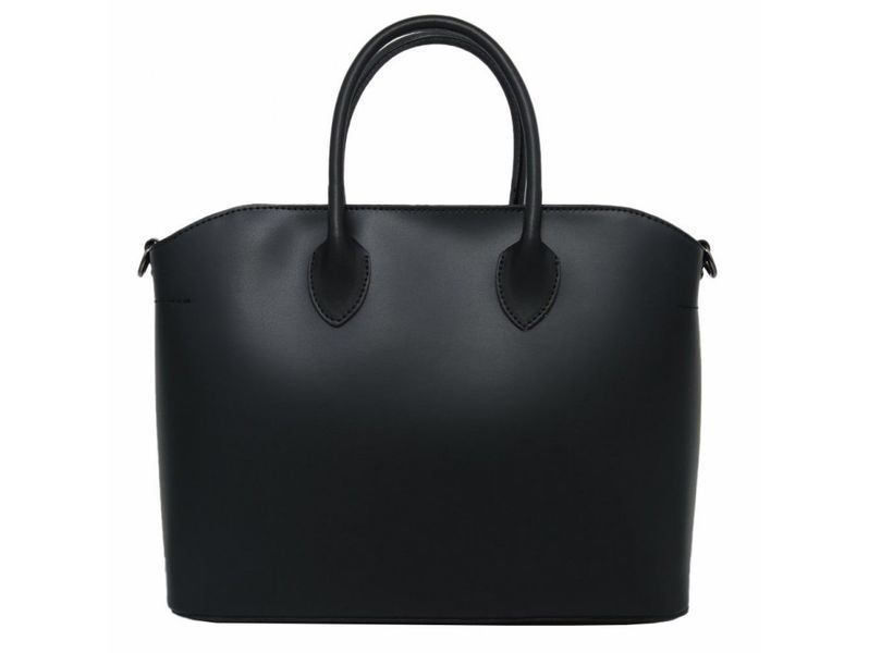 Женская кожаная сумка ViCo черная, средняя, А4 1013871_m blk фото