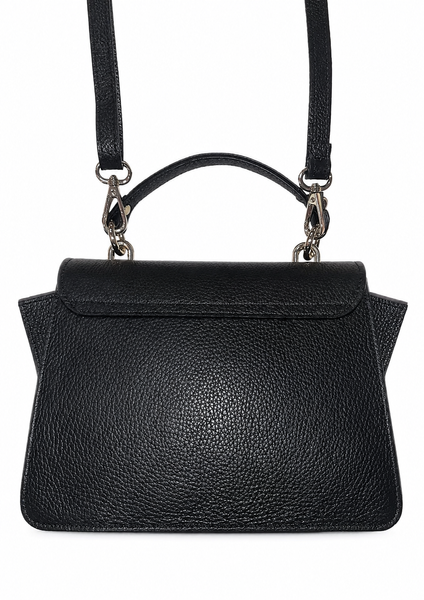 Женская сумка кросс-боди ViCo из натуральной кожи, черная 1039411 blk фото