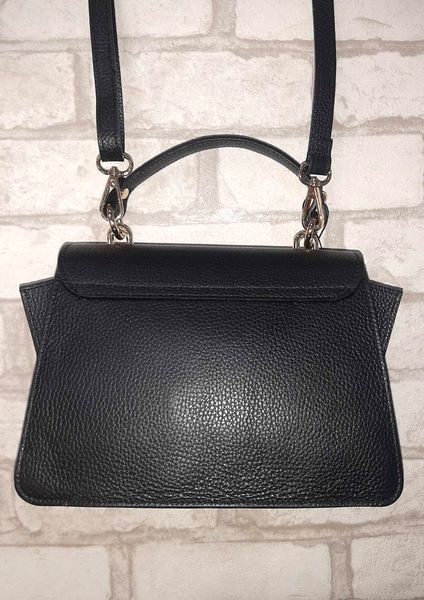 Женская сумка кросс-боди ViCo из натуральной кожи, черная 1039411 blk фото
