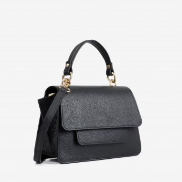 Женская сумка кросс-боди ViCo из натуральной кожи, черная 1039411 blk фото