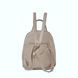 Рюкзак кожаный женский бежевый (капучино) ViCo 1033541 cappuccino фото 4