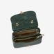 Жіноча маленька сумка крос-боді ViCo темно-зелена, шкіра та замша 1040231 dark green фото 2