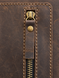 Мужская кожаная коричневая сумка через плечо Crazy Horse 21&times;19&times;5 см 12.91.27 brown фото 6