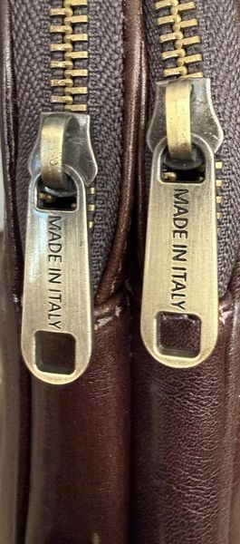Чоловіча шкіряна сумка-портфель ViCo для ноутбука A4, коричнева m105021 brown фото