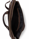 Чоловіча шкіряна сумка-портфель ViCo для ноутбука A4, коричнева m105021 brown фото 4