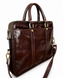 Чоловіча шкіряна сумка-портфель ViCo для ноутбука A4, коричнева m105021 brown фото 7