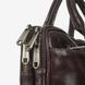 Чоловіча шкіряна сумка-портфель ViCo для ноутбука A4, коричнева m105021 brown фото 4