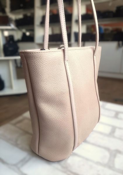 Женская кожаная сумка на плечо бежевая 178 Beige фото