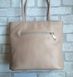 Женская кожаная сумка на плечо бежевая 178 Beige фото 3