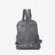 Жіночий шкіряний рюкзак ViCo темно-сірий з кишенями, Італія 1029131 dark gray фото 2