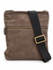 Чоловіча коричнева шкіряна сумка кросбоді з нубуку 21&times;25&times;5 см 11104241 brown фото 7
