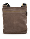 Чоловіча коричнева шкіряна сумка кросбоді з нубуку 21&times;25&times;5 см 11104241 brown фото 3
