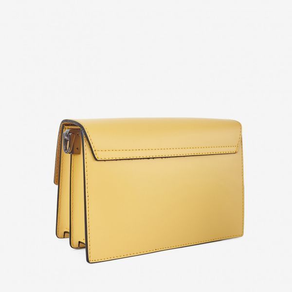 Жіноча сумка крос-боді ViCo світло-жовта з гладкої шкіри 122031_s light yellow фото